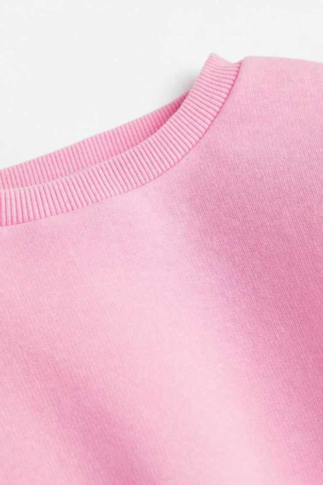 H&M Sweatshirt Hemd Kinder Helllila | 0962-IXCFB