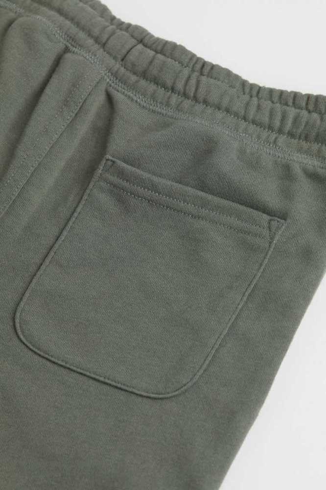 H&M SweatshortsMotif Kurze Hose Kinder Dunkelkhaki Grün | 2603-UAZET