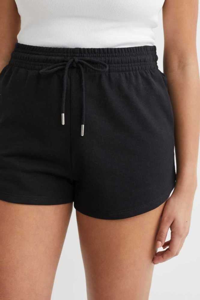 H&M Sweatshorts Kurze Hose Damen Dunkelblau | 1072-MYCOH