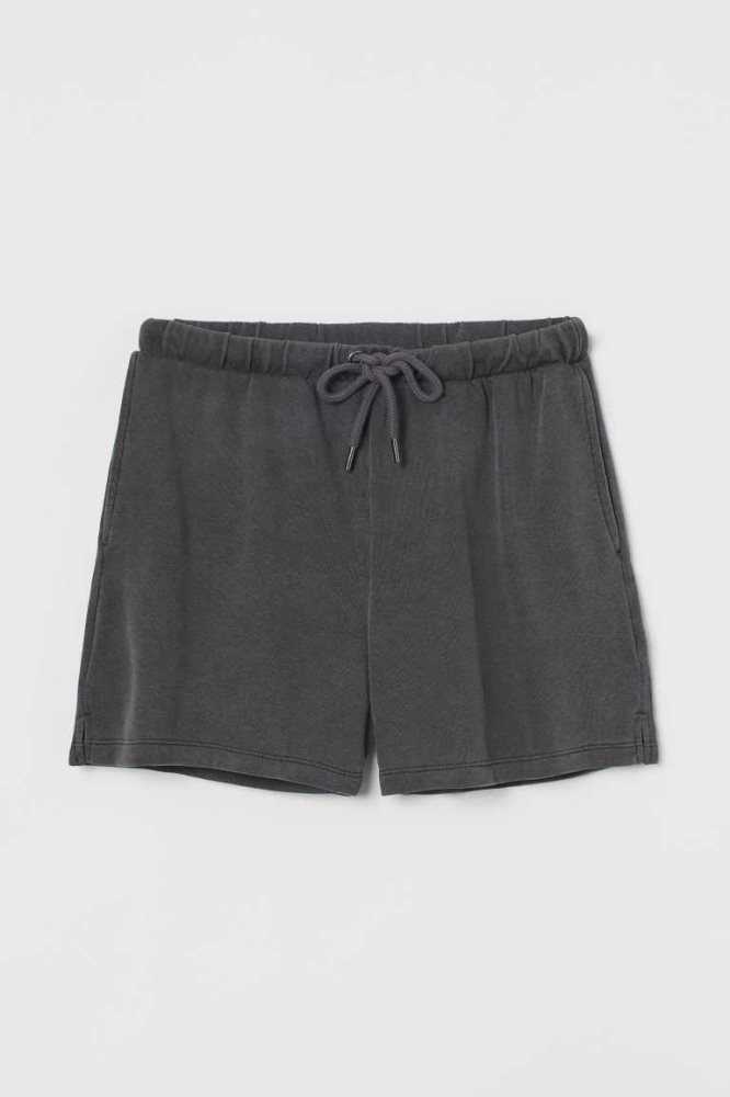 H&M Sweatshorts Kurze Hose Damen Dunkelbraun | 4350-KMWHI