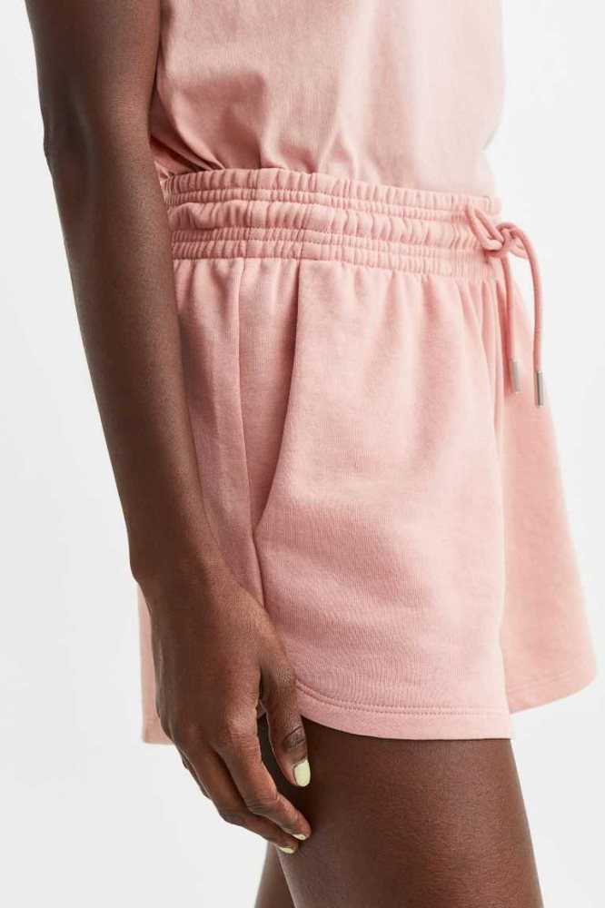 H&M Sweatshorts Kurze Hose Damen Dunkelgelb | 6031-EUVSA