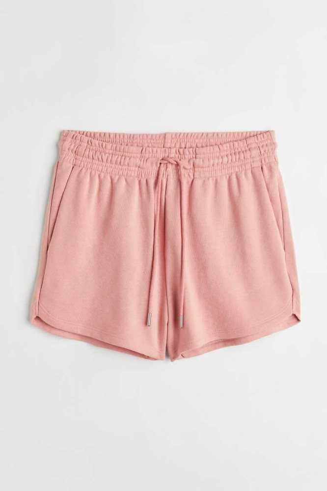 H&M Sweatshorts Kurze Hose Damen Dunkelgelb | 6031-EUVSA