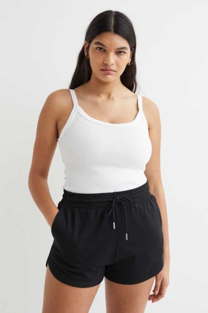 H&M Sweatshorts Kurze Hose Damen Hellaprikose | 0735-OPQLE