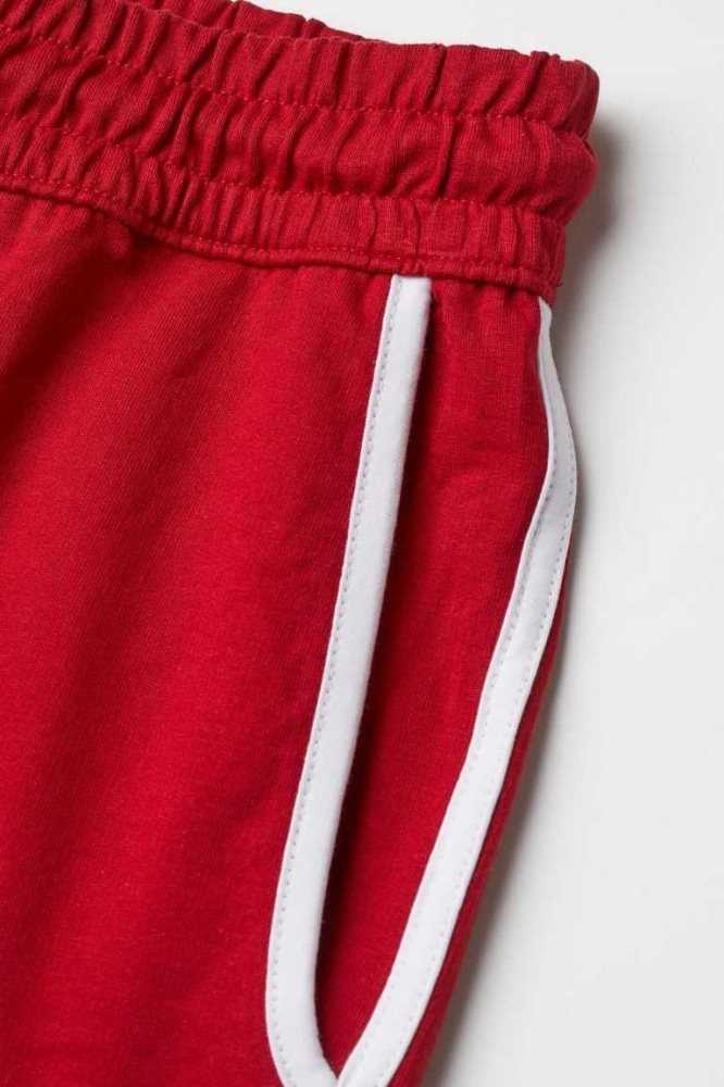 H&M Sweatshorts Kurze Hose Herren Schwarz Weiß | 6709-COARU