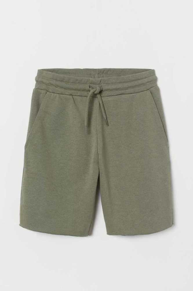 H&M Sweatshorts Kurze Hose Kinder Dunkelgrau | 2314-VFOER