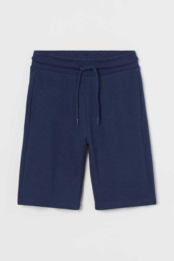 H&M Sweatshorts Kurze Hose Kinder Hellblau | 4910-XEIZG