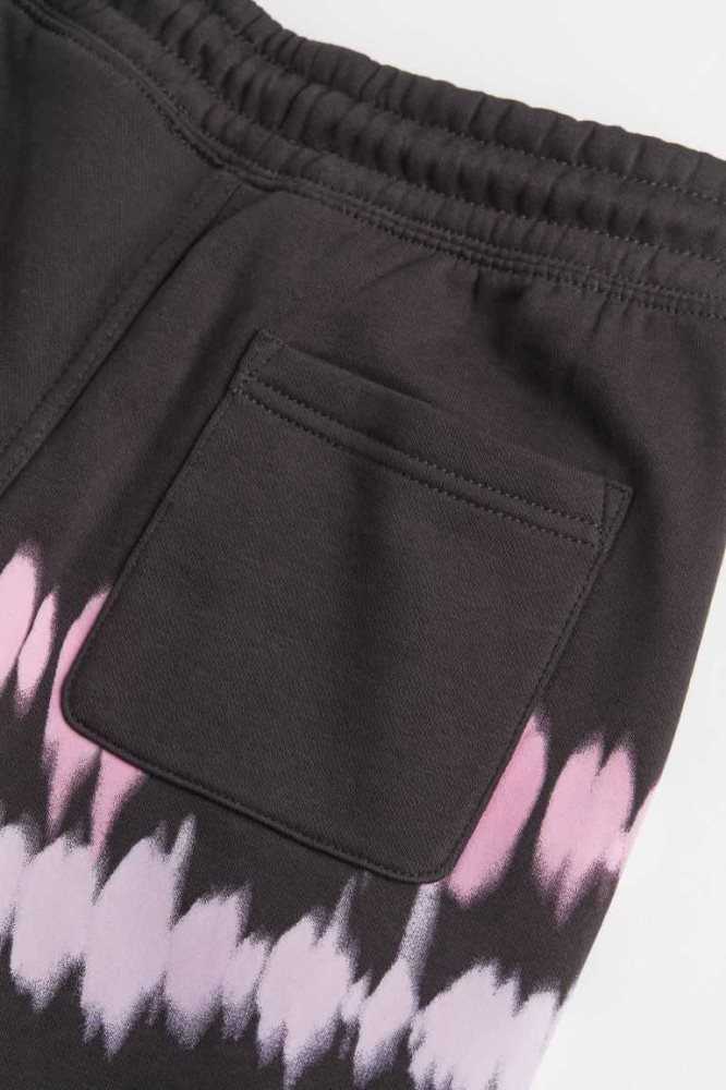 H&M Sweatshorts Kurze Hose Kinder Schwarz | 0285-TUQMZ