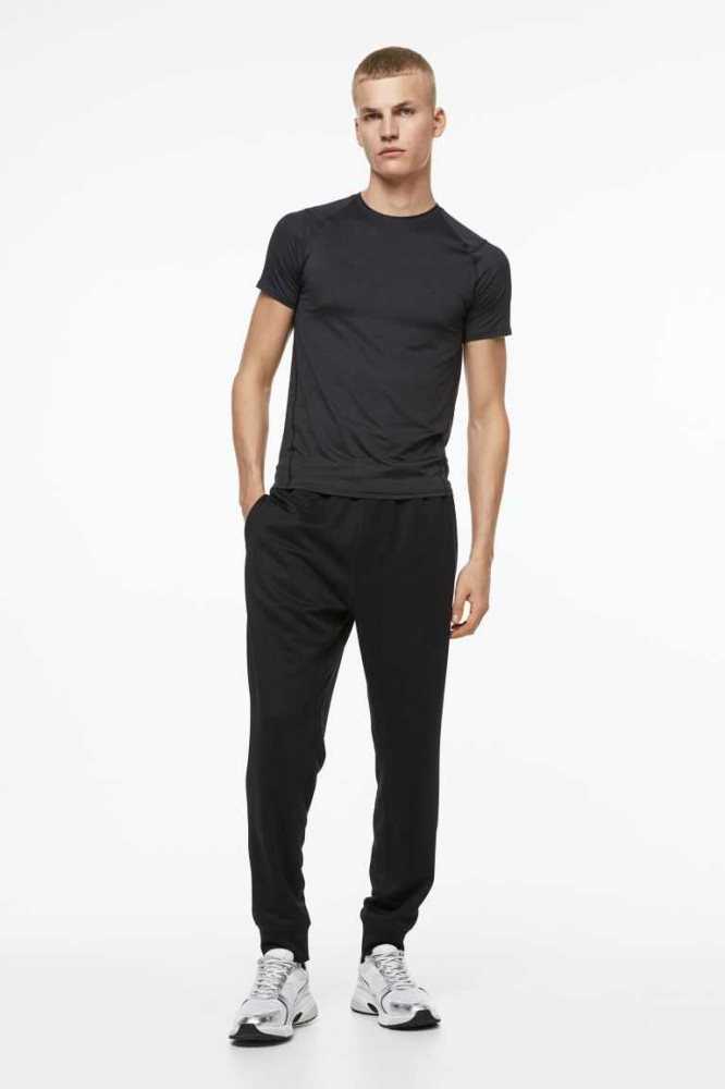 H&M Track Pants Sportbekleidung Herren Navy Blau | 8762-ATONE