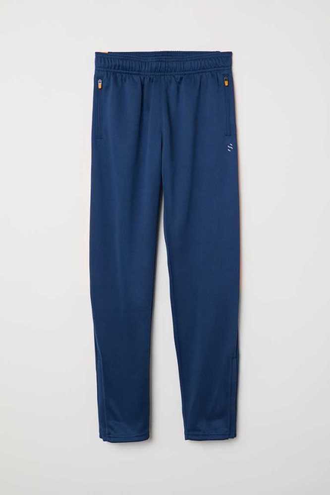 H&M Track Pants Sportbekleidung Kinder Schwarz | 1674-GVTKL