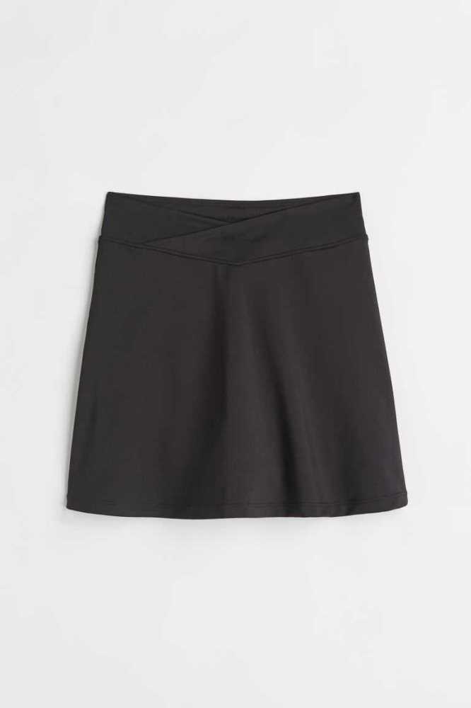 H&M Track SkirtBike Sportbekleidung Kinder Schwarz | 1408-LDICJ