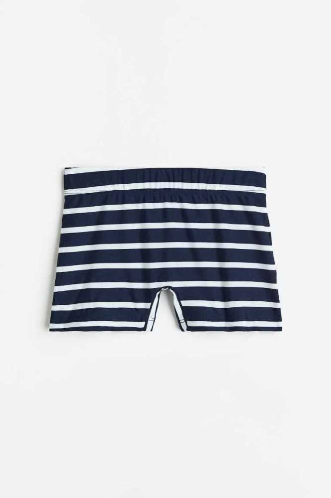 H&M Trunks Bademode Kinder Navy Blau | 4501-JXNGE