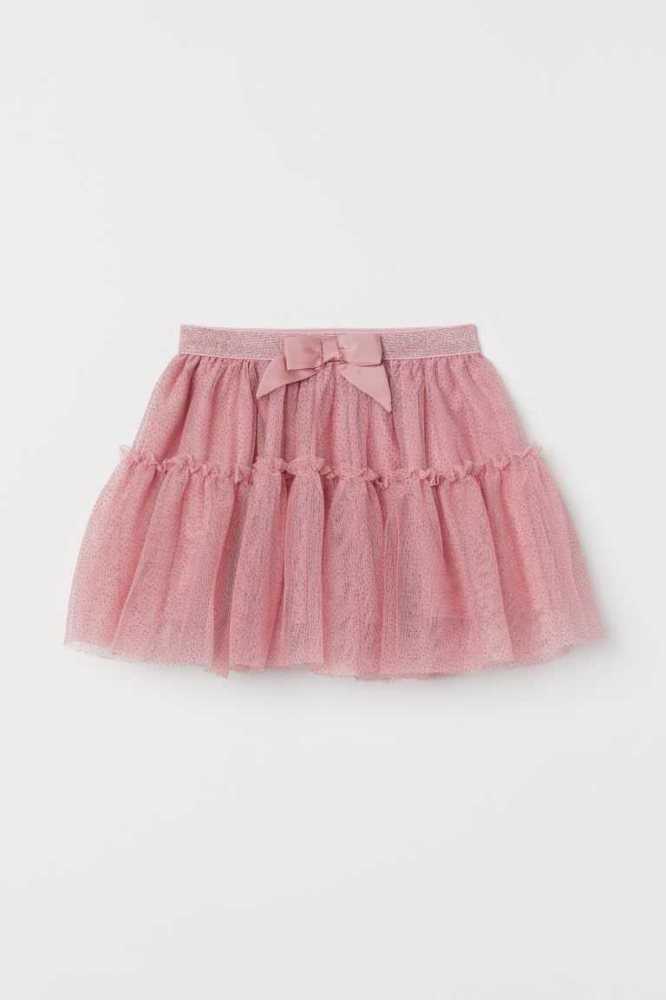 H&M Tulle Röcke Kinder Rosa | 8629-FBGCZ