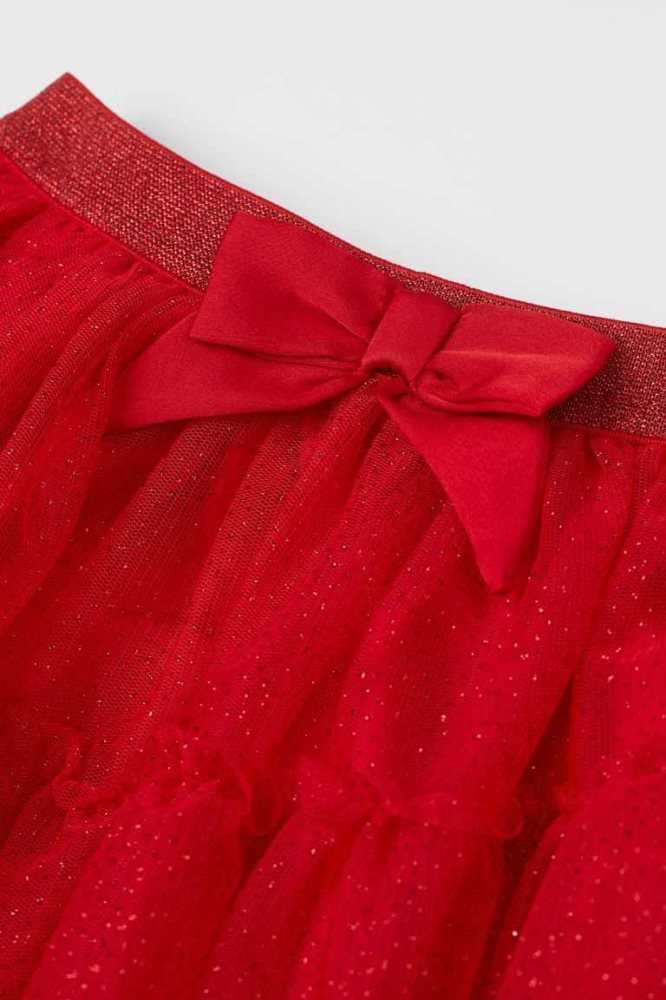 H&M Tulle Röcke Kinder Rosa Dunkelrosa | 6854-KBYTP