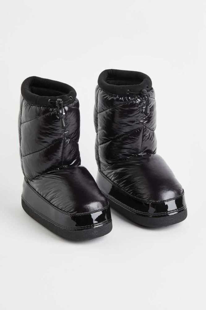 H&M Warm-lined Gepolstert Stiefel Damen Weiß | 4290-PKJMC