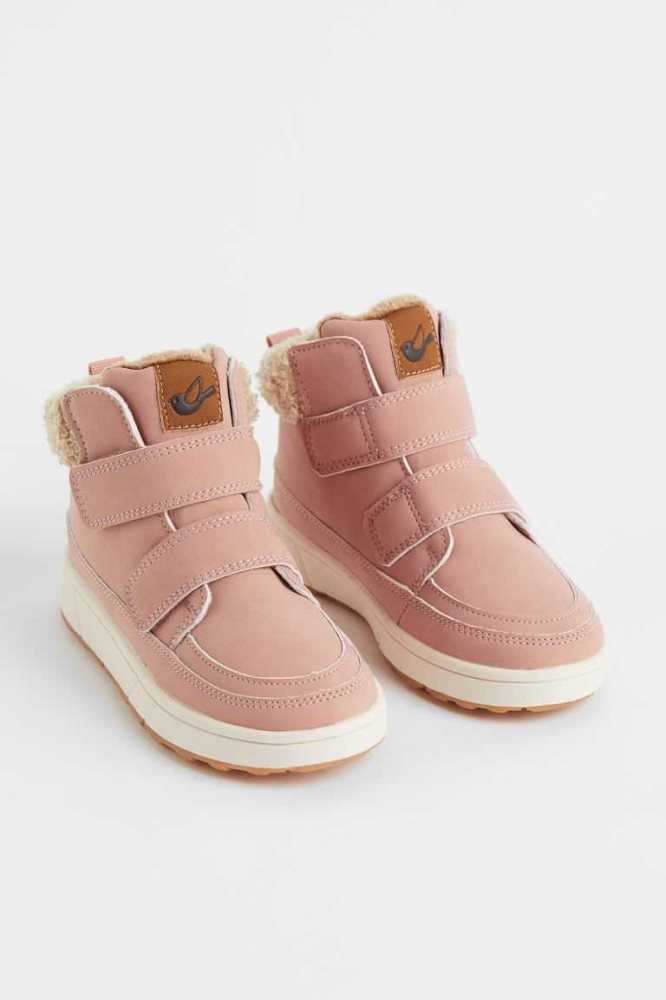 H&M Warm-lined High Kinder Beige | 0254-NGPZU