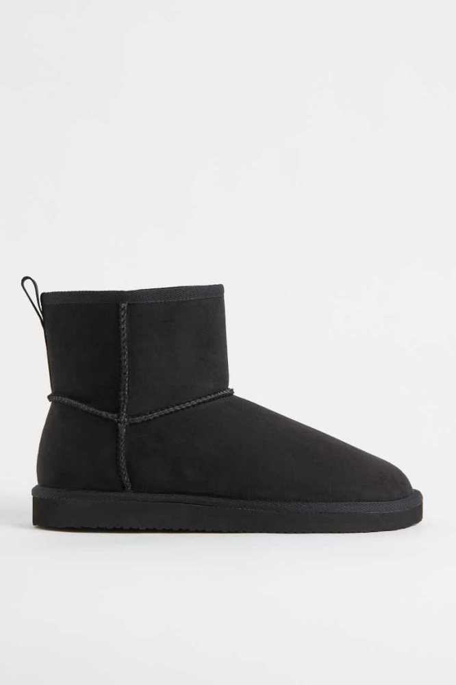 H&M Warm-lined Slip-on Stiefel Herren Hellbraun | 2371-KHXDV