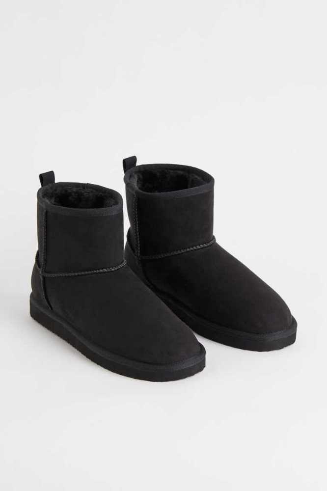 H&M Warm-lined Slip-on Stiefel Herren Hellbraun | 2371-KHXDV