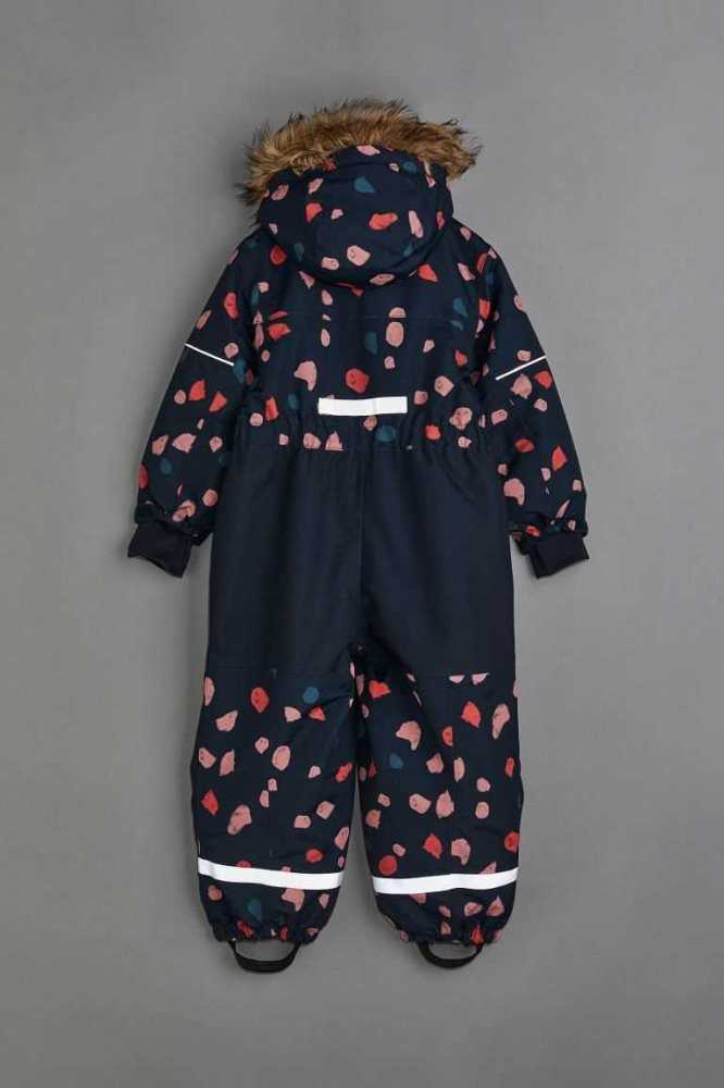 H&M Wasser-repellent Snowsuit Oberbekleidung Kinder Navy Blau | 7246-BPXFM