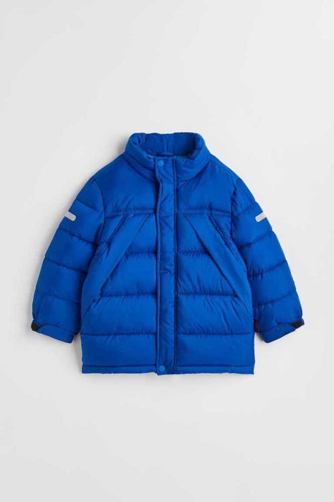 H&M Wasser-repellent Winter Jacket Oberbekleidung Kinder Schwarz | 0962-AOVTE