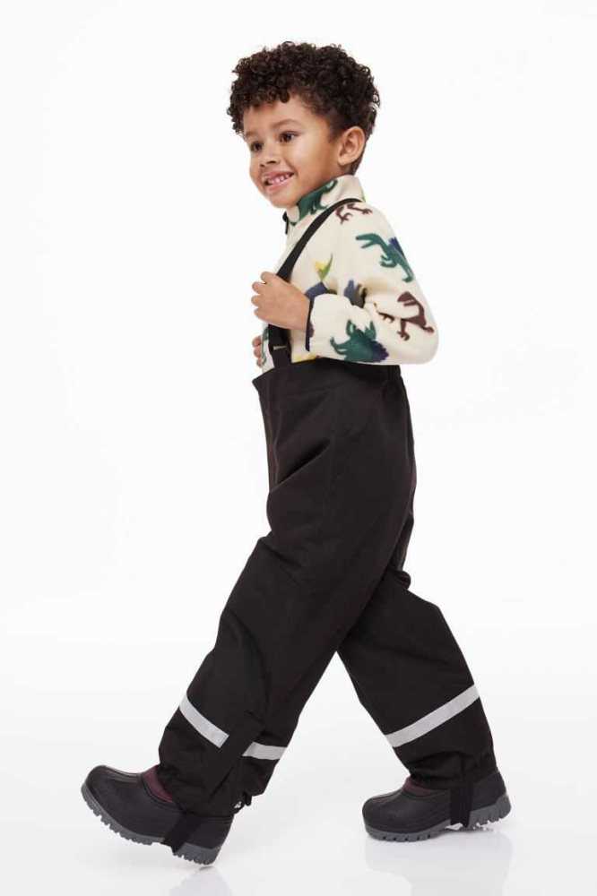 H&M Wasserdichte Outdoor Pants Oberbekleidung Kinder Schwarz | 0942-TLORX