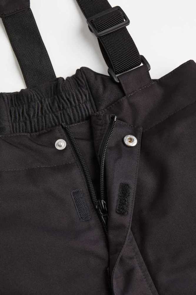 H&M Wasserdichte Outdoor Pants Oberbekleidung Kinder Schwarz | 0942-TLORX