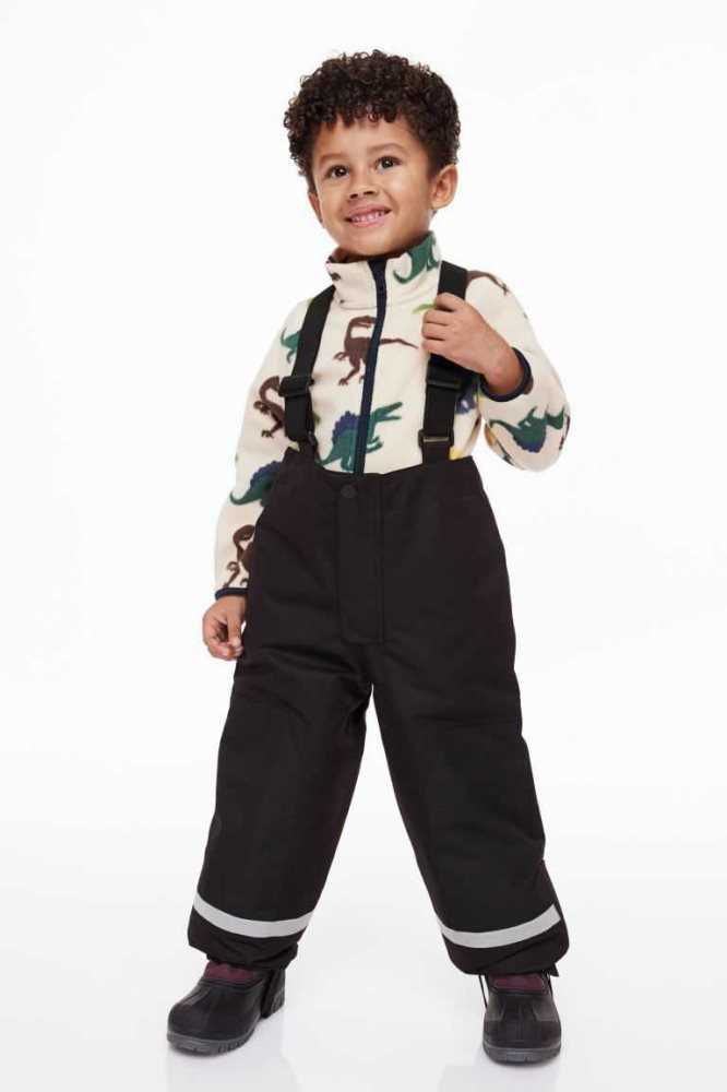 H&M Wasserdichte Outdoor Pants Oberbekleidung Kinder Schwarz | 0942-TLORX