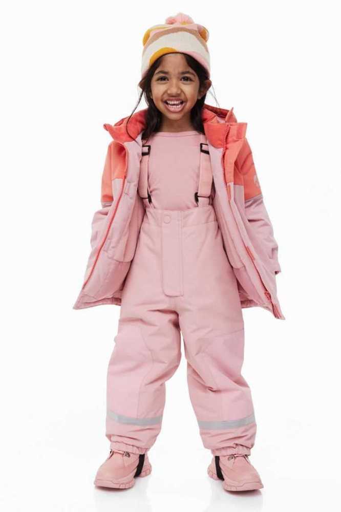 H&M Wasserdichte Outdoor Pants Oberbekleidung Kinder Hellrosa | 7563-ORLJS