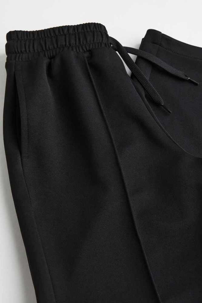 H&M Weite-leg Track Pants Sportbekleidung Kinder Schwarz | 1630-FOQMS