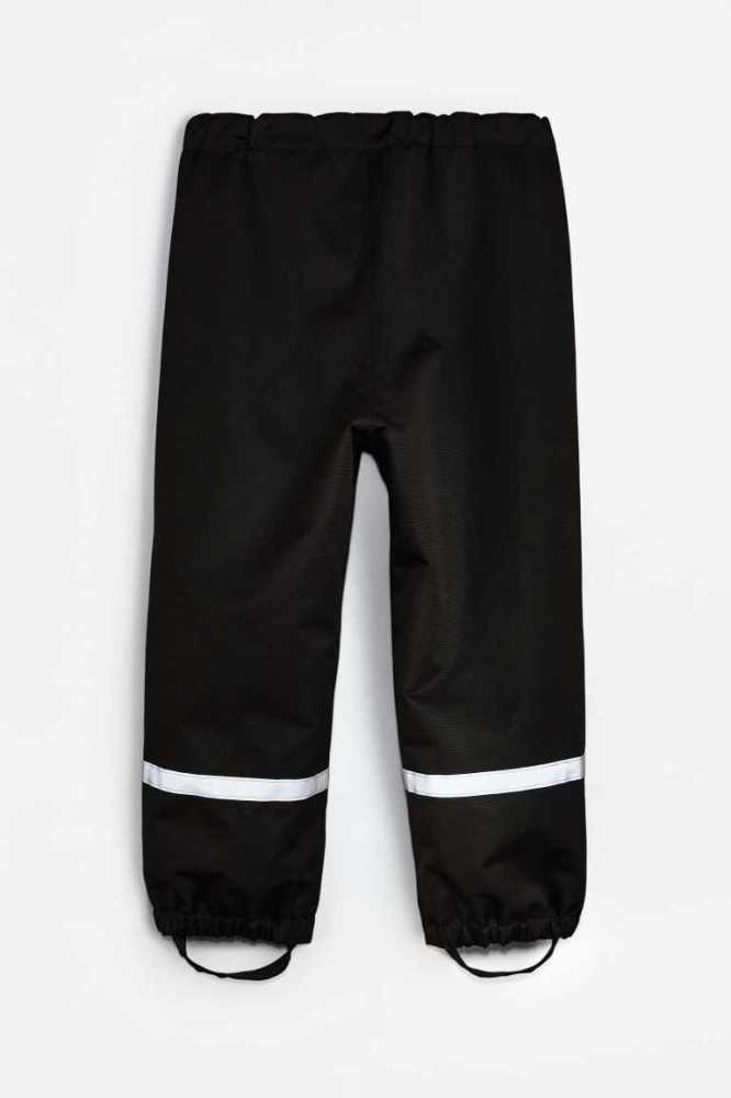 H&M Wind/waterproof Rain Pants Oberbekleidung Kinder Schwarz | 9345-WMLQG